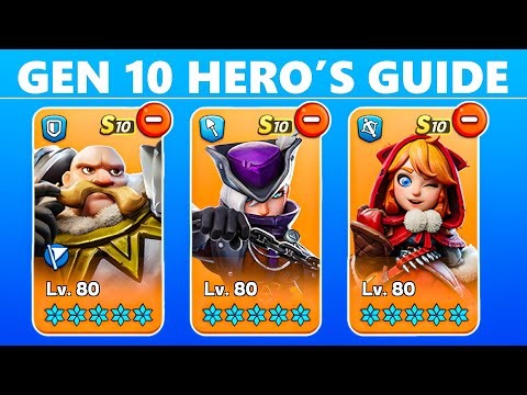 Gen 10 Hero Guide: Gregory, Freya & Blanchette Explained | Whiteout Survival