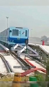 How Trains Stop Automatically on Tracks #fblifestyle | KADE DA