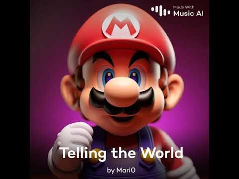 Mario singing Telling the World (Al Cover)