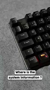 1.2K views · 3.2K reactions | https://youtu.be/vDkgoJzGW40?si=lxyC4FWiP9DPvKYX System Information #tricks #shortcuts #asmr #windows | Ahmad Shamshad | Facebook