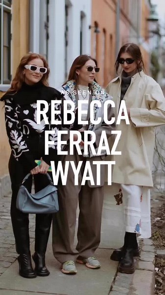 Rebecca Ferraz Wyatt wore our Loewe puzzle bag for Copenhagen fashion week, and we love how she styled it. #Vintage #VintageBag #fashion #fashiontiktok
