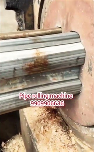 pipe rolling machine stainless steel aluminum ms pipe drow Rollin machine
