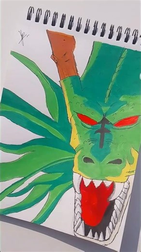 Dragon Shenron #drawing #dragonball #anime ||