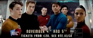 Join the Captain and his crew -- experience Star Trek Live with the RTE Concert Orchestra on November 4 and 5 at Bord Gáis Energy Theatre. Get tickets now bit.ly/STLDublin | Star Trek