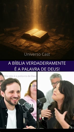 A BÍBLIA FOI REALMENTE ESCRITA POR DEUS? 📖🔥 #podcast #podcastcristão