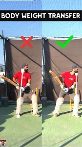 182K views · 1.1K reactions | Perfect weight transfer = effortless power! #cricketreels #batting #OnlineCricket #trending #onlinecoach #cricket #tutorial | Abdul Cricket Academy | Facebook