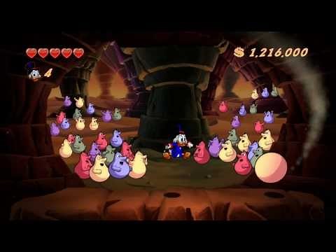 DuckTales Remastered Walkthrough Part 4 - African Mines - The Giant Diamond of the Inner-Earth