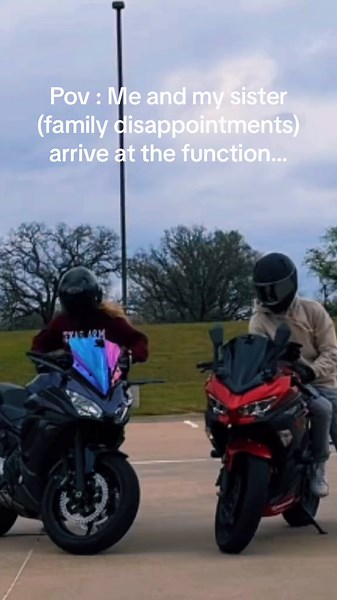 Sister Dance-Off with a Motorcycle Twist ft. Helena