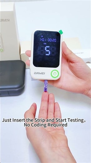 Accurate Blood Glucose Monitor | Advanced Sensor Technology for Reliable Results 🩸