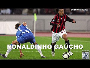 OS MELHORES DRIBLES DE RONALDINHO GAÚCHO 🇧🇷