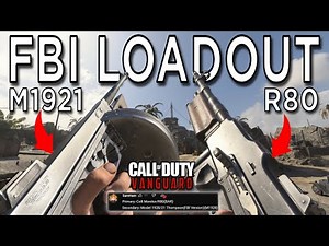 FBI Loadout Colt Monitor/R80 [Secret Weapon] & M1921 Thompson on Call of Duty Vanguard PS5 Gameplay