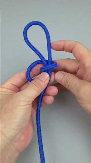 How to tie a simple lasso knot