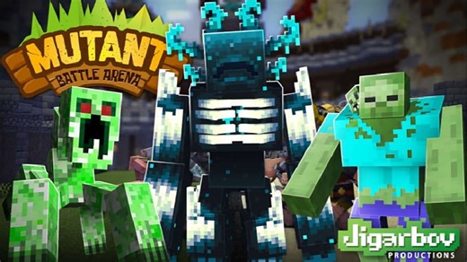 变异人格斗竞技场 Mutant Battle Arena 830币 Minecraft Marketplace Trailer 我的世界基岩版官方商城收费模组_哔哩哔哩bilibili_我的世界