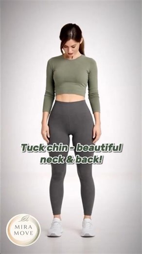 Exercise Neck and Back🧘 #beginnerexercises #dailyexercises #alignment