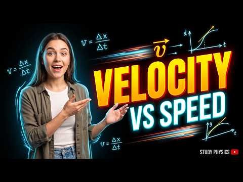 VELOCITY vs Speed