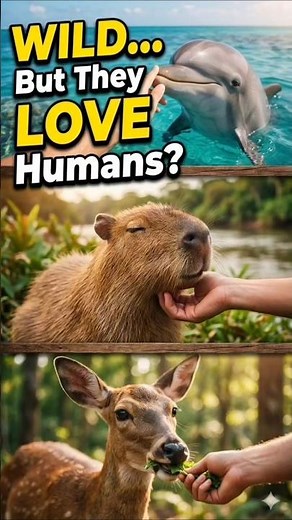 Wild but Gentle: The Most Friendly Wild Animals to Humans