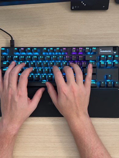 *NEW* SteelSeries Apex Pro TKL Gen 3 - ASMR Typing! #asmr #gaming