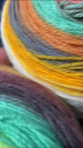 Knitting a Beanie with Lion Brand Yarn on Addi Knitting Machine