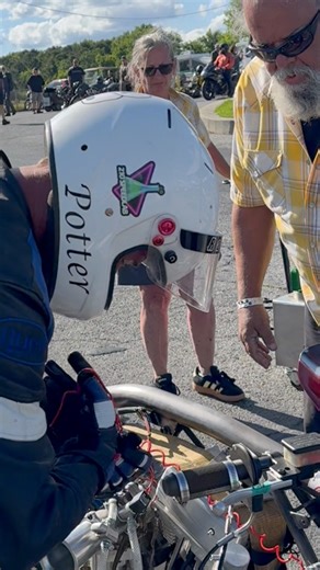 Pro Fuel Nitro Harley Gets Loose! | CycleDrag