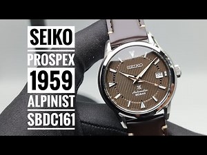 Seiko Prospex Automatic 1959 Alpinist Modern Re-Interpretation Forest Brown SBDC161 SPB251