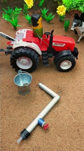 Mini tractor project mini motor water pump science project video #diywaterpump #diyminipump