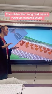 And this song is totally worth the embarrassment!! 😂😂 Teach regrouping with this song from Numberock and your kids will never forget it! 💾Don’t forget to SAVE this for later 👍 LIKE and ➡️ FOLLOW for more tips you can start using in your classroom TODAY! Your kids will be singing this in their sleep! Comment regroup ➖ and I’ll send you the link! 🔗 #Teacher #teachersofinstagram #teacherlife #teachersfollowteachers #teaching #learning #math #wholebrainteaching #teachersofig #iteach #classroom 