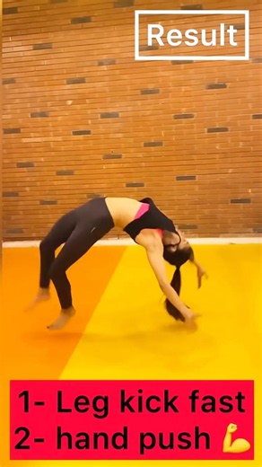 Try this steps for front handspring 😯 #shorts #motivation #yoga