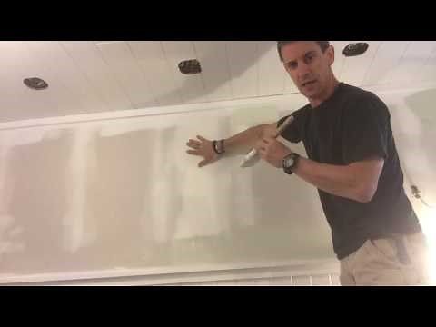 How to paint a clean line and 'cut-in' between walls and ceilings like a pro