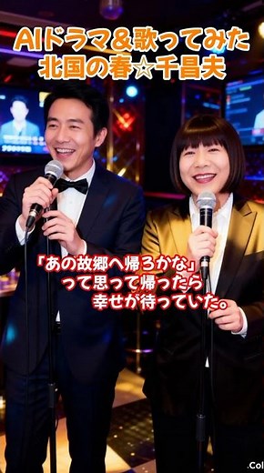 北国の春☆AIドラマ＆歌ってみた☆