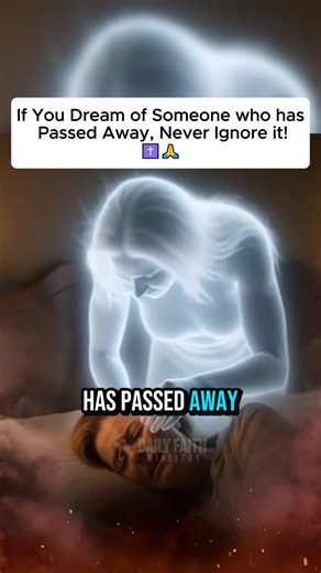 733K views · 45K reactions | If you dream of someone who has passed away, never ignore it. #bible #biblestudy #dreams #jesuschrist #fypシ | Daily Faith | Facebook