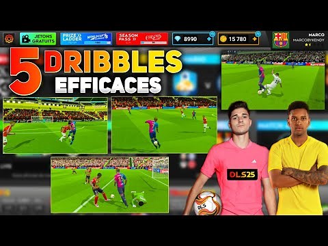 Comment Dribbler sur DLS 25 | Faire des Dribbles sur DLS 25 (Gestes techniques)