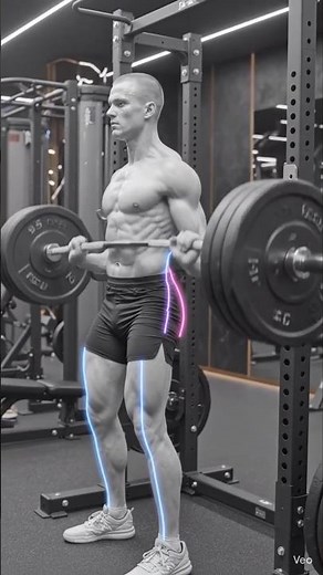 Epic Gym Workout Animation AI Fitness Motivation | 4K Cinematic Workout | Animix