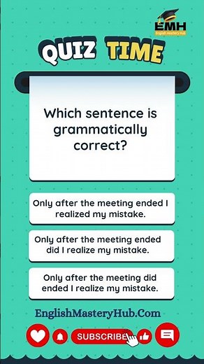 Ultimate English Grammar Challenge!