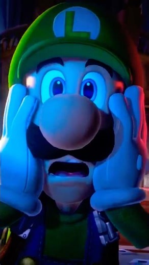 Luigi's Mansion 3 - Luigi is afraid #luigi #luigimansion3 #luigiafraid