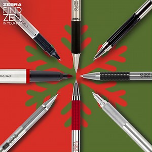 307 reactions · 17 shares | Zebra Pen is here, bringing good cheer, to young and old! 'Tis the Sea-ZEN to celebrate.  ️: F-301, F-301 Compact, F-701, PM-701, G-402, G-301, M-301, G-750, V-301 Click the link to shop all your Zebra Pen gift giving needs: https://bit.ly/3YTO4Ce #HappyHolidays #HolidaySeason #ChristmasJingle #TisTheSeason #ChristmasTime #ZebraPen #ZebraSTEEL #StainlessSteelPens #SteelPens #EDC #EverydayWriting #Illustration #Drawing | Zebra Pen | Facebook