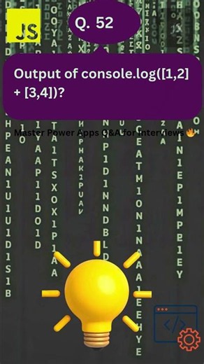 Q.52- JavaScript MCQ Quiz ? Test Your Coding Skills