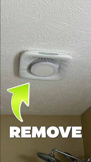 How to Remove & Reinstall a Bathroom Exhaust Fan Cover (Spring Clip Style)