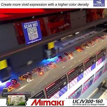 Mimaki UCJV300-160 UV Print and Cut