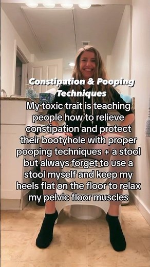 Constipation Relief & Pooping Techniques! #poop #constipation #health #fyp