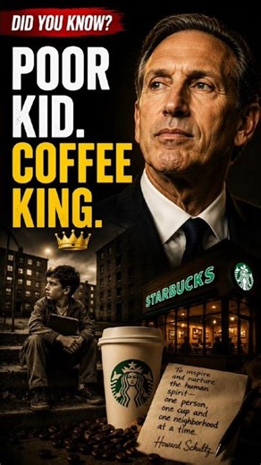 He Grew Up In Public Housing — Built A $100 Billion Coffee Empire | Howard Schultz