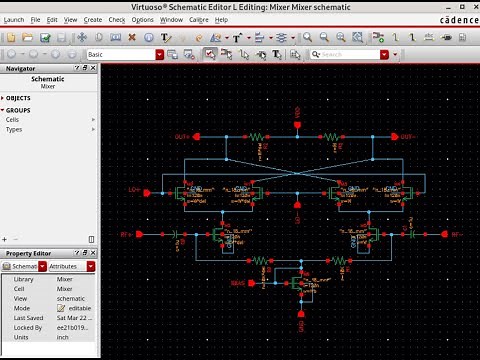 Design and Testing of a Gilbert Cell Mixer