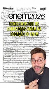 Se você ainda trava na hora de começar os parágrafos da redação, esses conectivos podem te ajudar muito! 😉 Com pequenas mudanças no jeito de escrever, sua redação já fica muito mais organizada, fluida e com cara de nota alta. E no sábado a prof Luma vai fazer um aulão gratuito ensinando o passo a passo pra buscar os 1000 pontos na redação nos últimos 6 meses antes do ENEM. Comenta “mil” que eu envio o link exclusivo no direct. 👇 #redacao #enem #conectivos #vestibulando #estudos