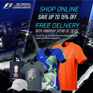 60 reactions · 9 comments | Gear up for the 2017 #F1 #SingaporeGP with the latest official merchandise collection! Be the first to get your hands on our new season launch. Shop now at https://shop.singaporegp.sg/ | Singapore Grand Prix | Facebook