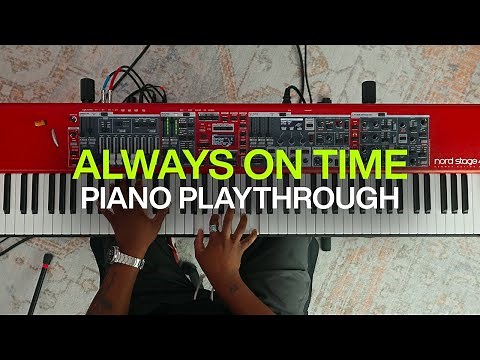 Always On Time | Official Piano Playthrough | ‪@elevationworship‬