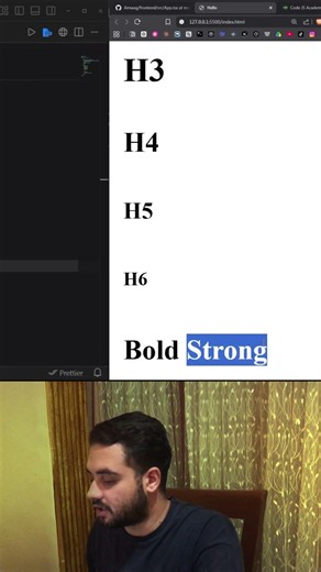 شرح عناصر Strong و Bold في HTML | الفرق بين strong و b ولماذا الـ Strong مهم؟
