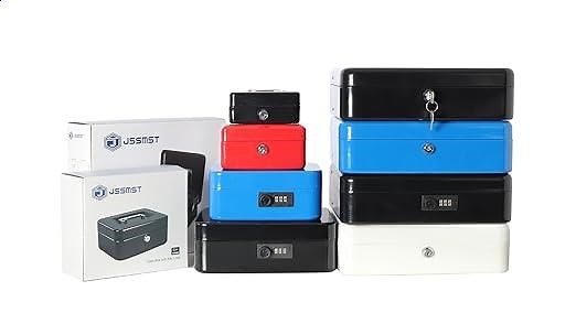 lock cash box with money tray