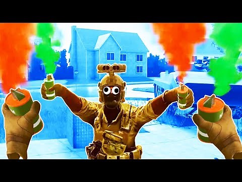 I Got Addicted to Smoke Grenades With My Friends in Onward VR!
