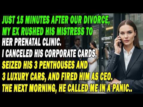 ⚖️Just 15 Minutes After Our Divorce, My Ex Rushed His Mistress To The Prenatal Clinic. I Canceled..