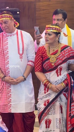 Voompla on Instagram: "sudha chandran watches a performance at her mata ki chowki"