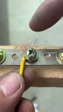 Perfect Wire To Wire Connection Trick #shorts #wire